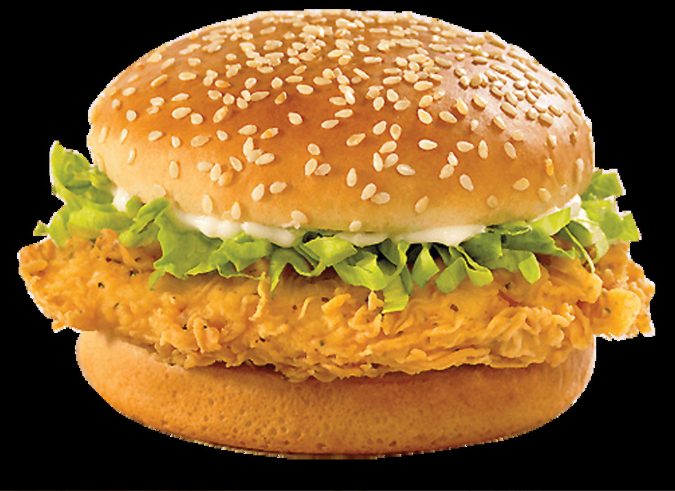 FAN POLLO (hamburguesa sola)