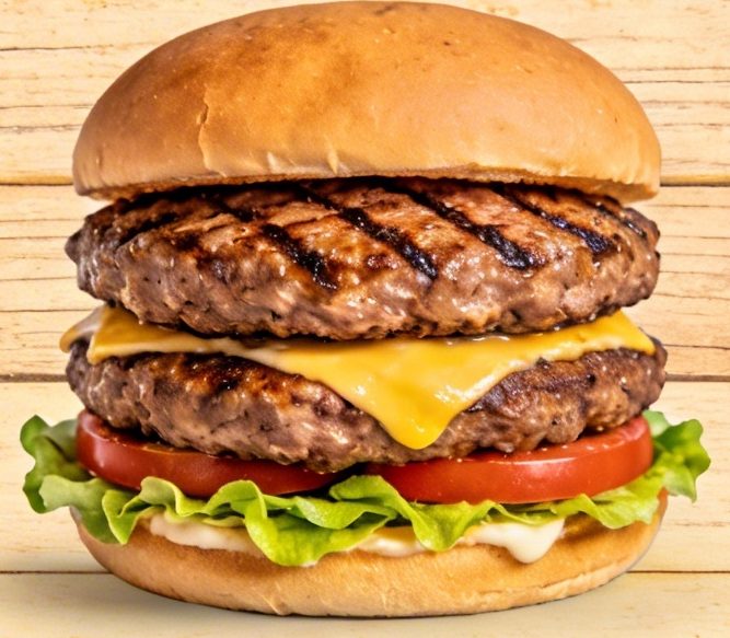 DOBLE (hamburguesa sola)