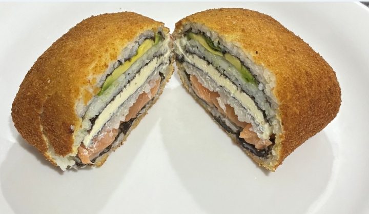 SUSHIBURGUER DE SALMON